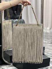	 Kitlife YSL Large Grace Hobo Black Bag White - 31×37×3cm - 1