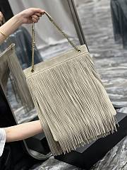 	 Kitlife YSL Large Grace Hobo Black Bag White - 31×37×3cm - 4