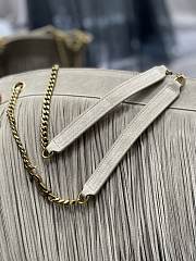 	 Kitlife YSL Large Grace Hobo Black Bag White - 31×37×3cm - 3