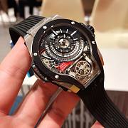 Kitlife Hublot MP 09 Tourbillon Bi Axis Titanium Silver and Black - 1