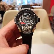 Kitlife Hublot MP 09 Tourbillon Bi Axis Titanium Silver and Black - 3