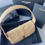 Kitlife YSL Le 57 Quilted Shoulder Bag Beige - 24×18×5.5cm - 4