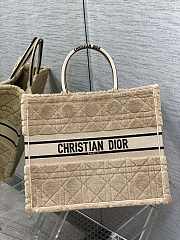 	 Kitlife Dior Book Tote Large Sheepskin Cannage beige - 36*18*28cm - 1