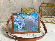 Kitlife Louis Vuitton Dauphine MM Blue Coated Canvas - M21266 - 25 x 17 x 10.5cm - 2