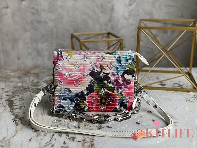Kitlife Louis Vuitton Coussin BB Multicolor Satin textile and crystals - M21157 - 21 x 16 x 7 cm - 1