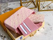 Kitlife Louis Vuitton Pochette Felicie Monogram Empreinte Pink - 21x11x2cm - 6