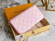 Kitlife Louis Vuitton Pochette Felicie Monogram Empreinte Pink - 21x11x2cm - 4