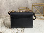 	 Kitlife Louis Vuitton Twist PM Black - M20840 - 19 x 15 x 9 cm - 4