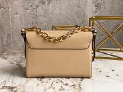 Kitlife Louis Vuitton Twist MM Glitter Lock Epi Leather Beige - M59033 - 23 x 17 x 9.5 cm - 2