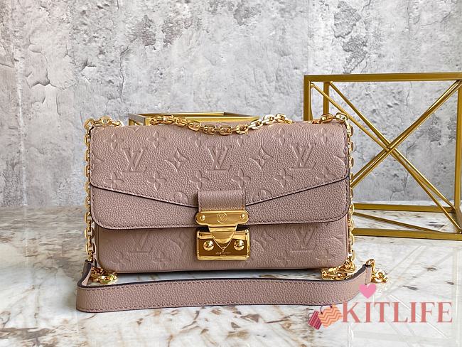 Kitlife Louis Vuitton Marceau Turtledove Monogram Empreinte - M46127 - 24.5 x 15 x 6.5cm - 1