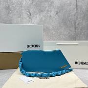 	 Kitlife Jacquemus La Vague blue shoulder bag - 33x14.5x6cm - 1