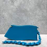 	 Kitlife Jacquemus La Vague blue shoulder bag - 33x14.5x6cm - 5