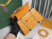 Kitlife Goyard Saigon PM Structured Bag Yellow - 21*14*8.5cm - 2