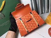 	 Kitlife Goyard Saigon PM Structured Bag Orange - 21*14*8.5cm - 3