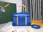 	 Kitlife Goyard Saigon PM Structured Bag Blue - 21*14*8.5cm - 1