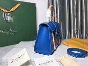 	 Kitlife Goyard Saigon PM Structured Bag Blue - 21*14*8.5cm - 5