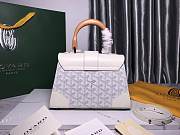 	 Kitlife Goyard Saigon PM Structured Bag White - 21*14*8.5cm - 5