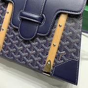 Kitlife Goyard Saigon MM Structured Bag Blue - 28*13*23cm - 5