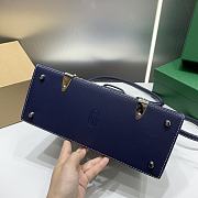 Kitlife Goyard Saigon MM Structured Bag Blue - 28*13*23cm - 4