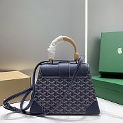 Kitlife Goyard Saigon MM Structured Bag Blue - 28*13*23cm - 3