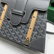 Kitlife Goyard Saigon MM Structured Bag Grey - 28*13*23cm - 2