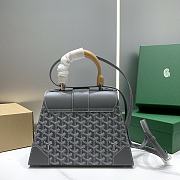 Kitlife Goyard Saigon MM Structured Bag Grey - 28*13*23cm - 3