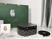 Kitlife Goyard Alto Hatbox Trunk Bag Black - 18*16.5*7cm - 3