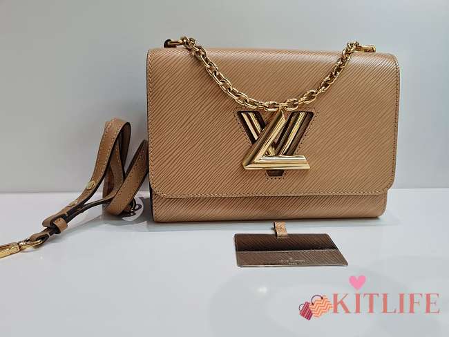 Kitlife Louis Vuitton Twist MM Epi Leather Camel Light Brown - 23 x 17 x 9.5 cm - 1
