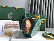 Kitlife Goyard Alto Hatbox Trunk Bag Green - 18*16.5*7cm - 3