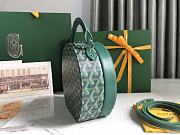 Kitlife Goyard Alto Hatbox Trunk Bag Green - 18*16.5*7cm - 2