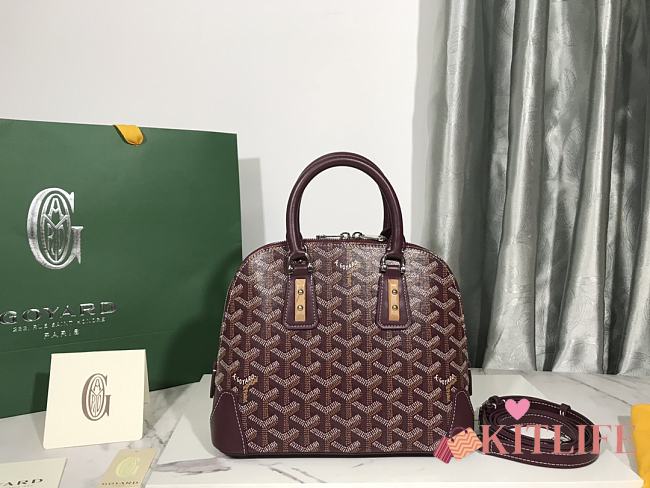 Kitlife Goyard Vendome PM Burgundy Bag - 22.5 cm x 13 cm x 29 cm - 1