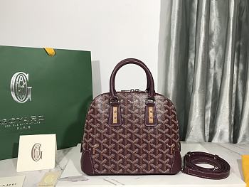 Kitlife Goyard Vendome PM Burgundy Bag - 22.5 cm x 13 cm x 29 cm