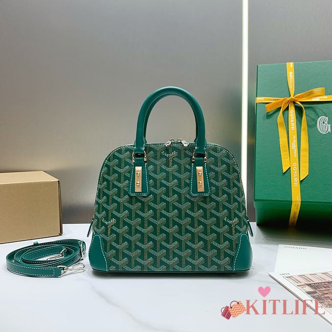 Kitlife Goyard Vendome PM Green Bag - 22.5 cm x 13 cm x 29 cm - 1