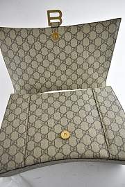 Kitlife Gucci x Balenciaga GG Hourglass Medium Size - 31.5 x 21.5 x 11 CM - 3