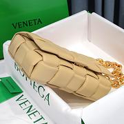 Kitlife Bottega Veneta Chain Cassette Intrecciato-leather bag beige - 26x18x8cm - 3