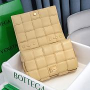 Kitlife Bottega Veneta Chain Cassette Intrecciato-leather bag beige - 26x18x8cm - 4