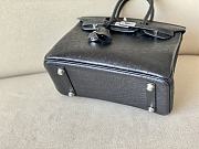 Kitlife Hermes Birkin Ostrich Black Leather - 25/30/35cm - 5