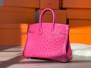 	 Kitlife Hermes Birkin Ostrich Hot Pink Leather - 25/30/35cm - 5