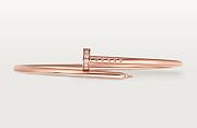 Kitlife Cariter JUSTE UN CLOU BRACELET, SMALL MODEL Rose gold, diamonds - 3