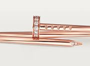 Kitlife Cariter JUSTE UN CLOU BRACELET, SMALL MODEL Rose gold, diamonds - 4