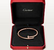 Kitlife Cariter JUSTE UN CLOU BRACELET, SMALL MODEL Rose gold, diamonds - 6