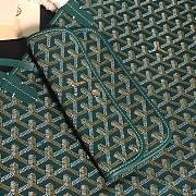 Kitlife Goyard Saint Louis PM Green tote bag - 28 cm x 15 cm x 34 cm - 4