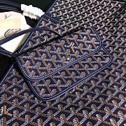 Kitlife Goyard Saint Louis PM Deep Blue tote bag - 28 cm x 15 cm x 34 cm - 2