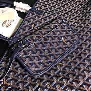 Kitlife Goyard Saint Louis PM Deep Blue tote bag - 28 cm x 15 cm x 34 cm - 4