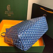 	 Kitlife Goyard Saint Louis PM Blue tote bag - 28 cm x 15 cm x 34 cm - 2