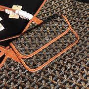 	 Kitlife Goyard Saint Louis PM Brown and Black tote bag - 28 cm x 15 cm x 34 cm - 4