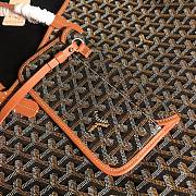 	 Kitlife Goyard Saint Louis PM Brown and Black tote bag - 28 cm x 15 cm x 34 cm - 3