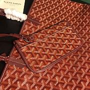 	 Kitlife Goyard Saint Louis PM Red tote bag - 28 cm x 15 cm x 34 cm - 3