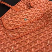 	 Kitlife Goyard Saint Louis PM Orange tote bag - 28 cm x 15 cm x 34 cm - 4