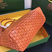 	 Kitlife Goyard Saint Louis PM Orange tote bag - 28 cm x 15 cm x 34 cm - 2